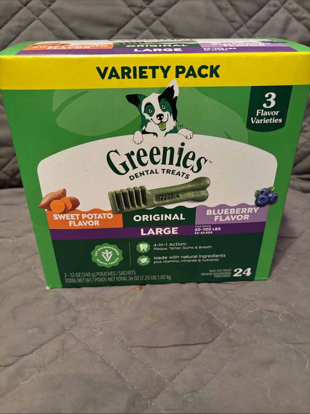 Large Original Dental Treats Variety Pack - Green